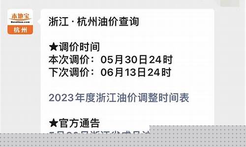 杭州油价下次调整时间表-杭州油价下次调整时间